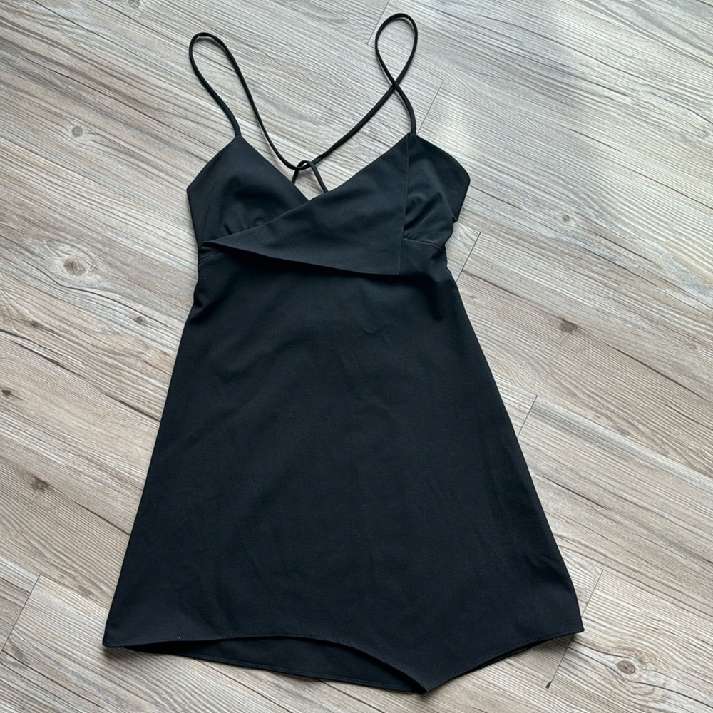 Zara black dress new S size made in Turkey